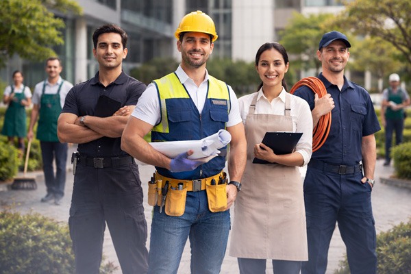 DSR facility management and security services